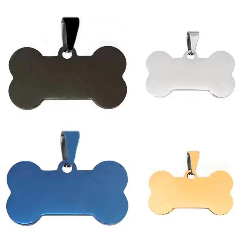 hot sales stainless steel custom dog tag  with nfc chip