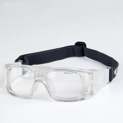 Наиболее безопасности баскетбольные очки для защиты глаз PC очки ударопрочность PC Рамка Футбол очки линзы при близорукости