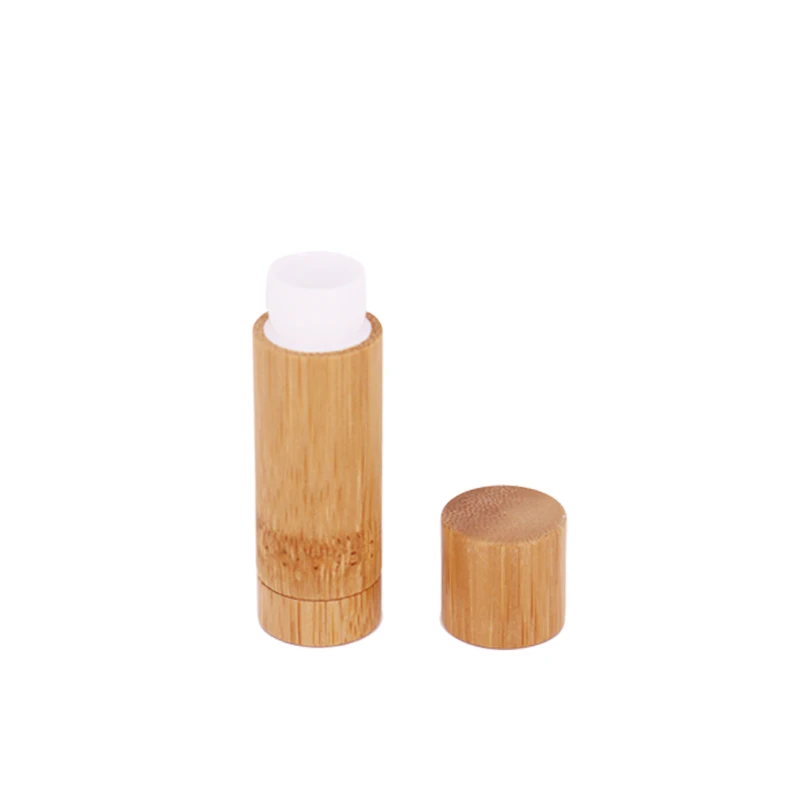 biodegradable lipstick tube bamboo lip gloss tubes packaging containers lips balm