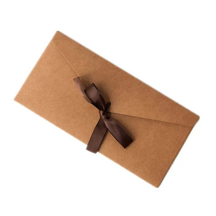 Custom colorful printed luxury paper greeting card packaging envelope for gift invitation card