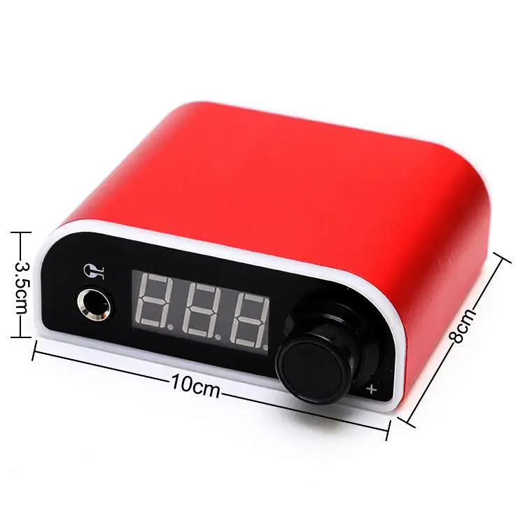 Aurora Power Supply Hot Sale Professional Yellow Digital Tattoo Power Supply