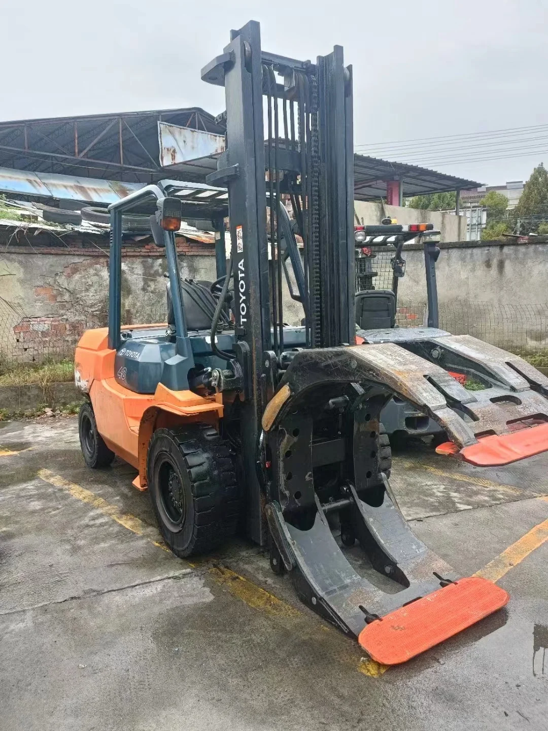 4.0ton used Japan forklift 7 - FD40 secondhand  Multifunction forklift parts  toyota 4.0ton for sale