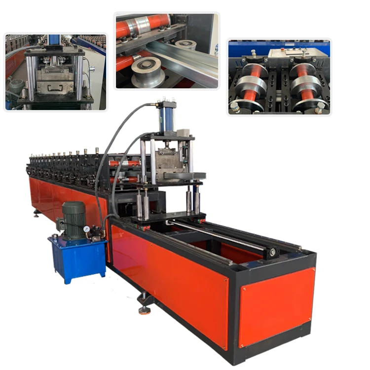 Steel Double C and U shape Roll Making Line Light Steel Stud Frame Form Machine to Make Drywall Profiles