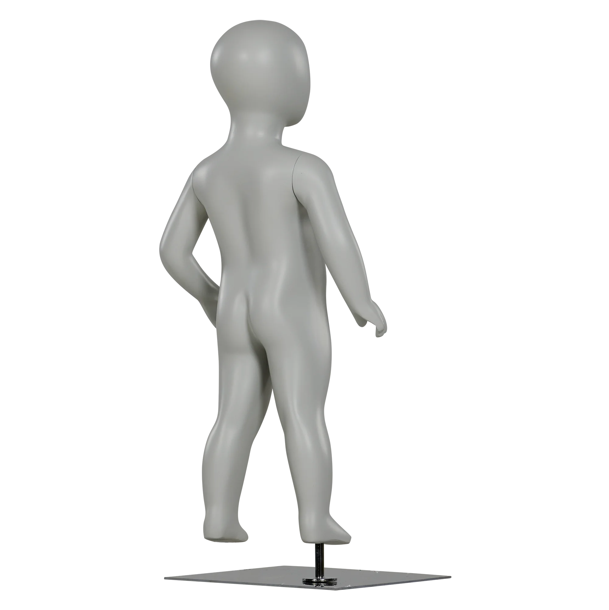 Wholesale fiberglass standing  mannequin unisex dummy baby mannequin child young models