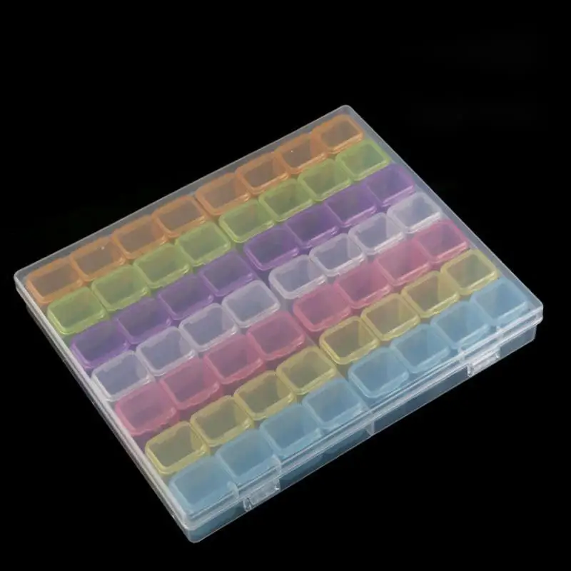 Storage Box Diamond Painting Roller Tools Diamond Point Drill Pen Drilling Mud Turn Drill Plate Accessories Kits Sets