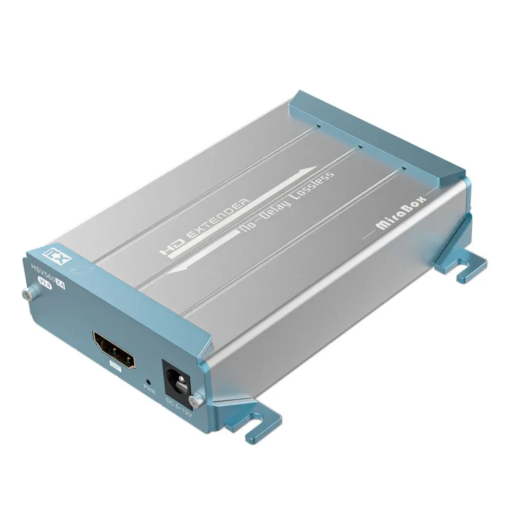 100m PoE KVM Extender over UTP/STP with USB2.0 Hub 1080P HD USB Extender over Cat5e Cat6