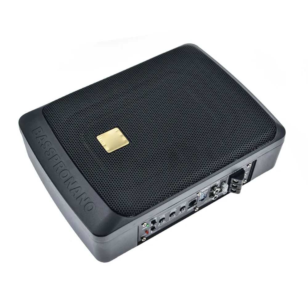 factory   OEM 6*9 inch car ultra-thin subwoofer SPL ative power auto slim under seat subwoofer bass speaker