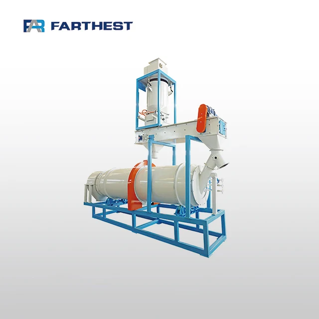 China Automatic Spraying Machine Hot Melt Roller Coaters For Adhesive Shrimp Feed