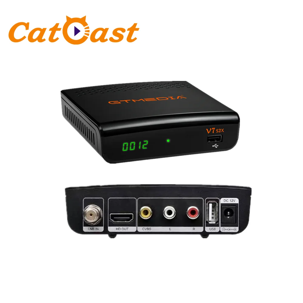 Satellite Receiver Gtmedia v7s2x HD set top box Full 1080P DVB-S2 HD Satellite TV Receiver