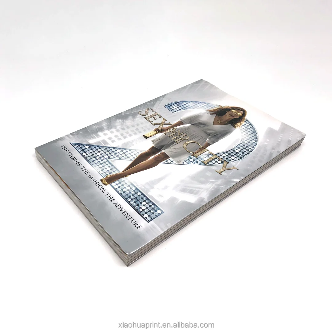 High Quality Fancy Oem Softcover Magazine Booklet Service Custom Book Printing
