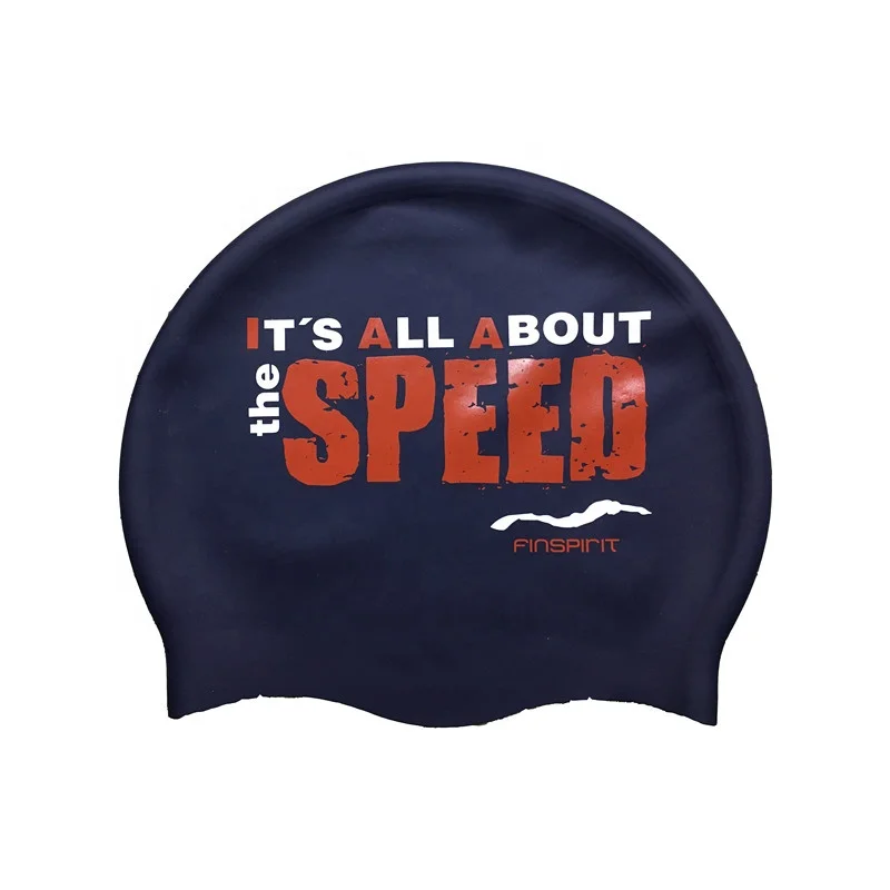 Small MOQ Personalized Custom Logo printing High Quality Waterproof Swim Hat Caps Silicone Swimming Cap