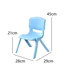 Wholesale Home Preschool School Classroom Seating Stacking Stackable Stool Kindergarten Kids Plastic Chairs For Kids
