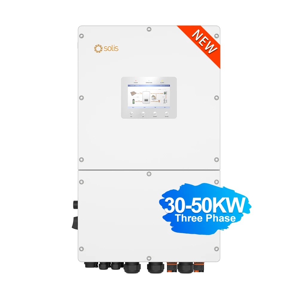 Price Negotiable Solis Hybrid Inverters 30kva 40kva 50kva High Performance Three Phase PV Energy Storage Inverter
