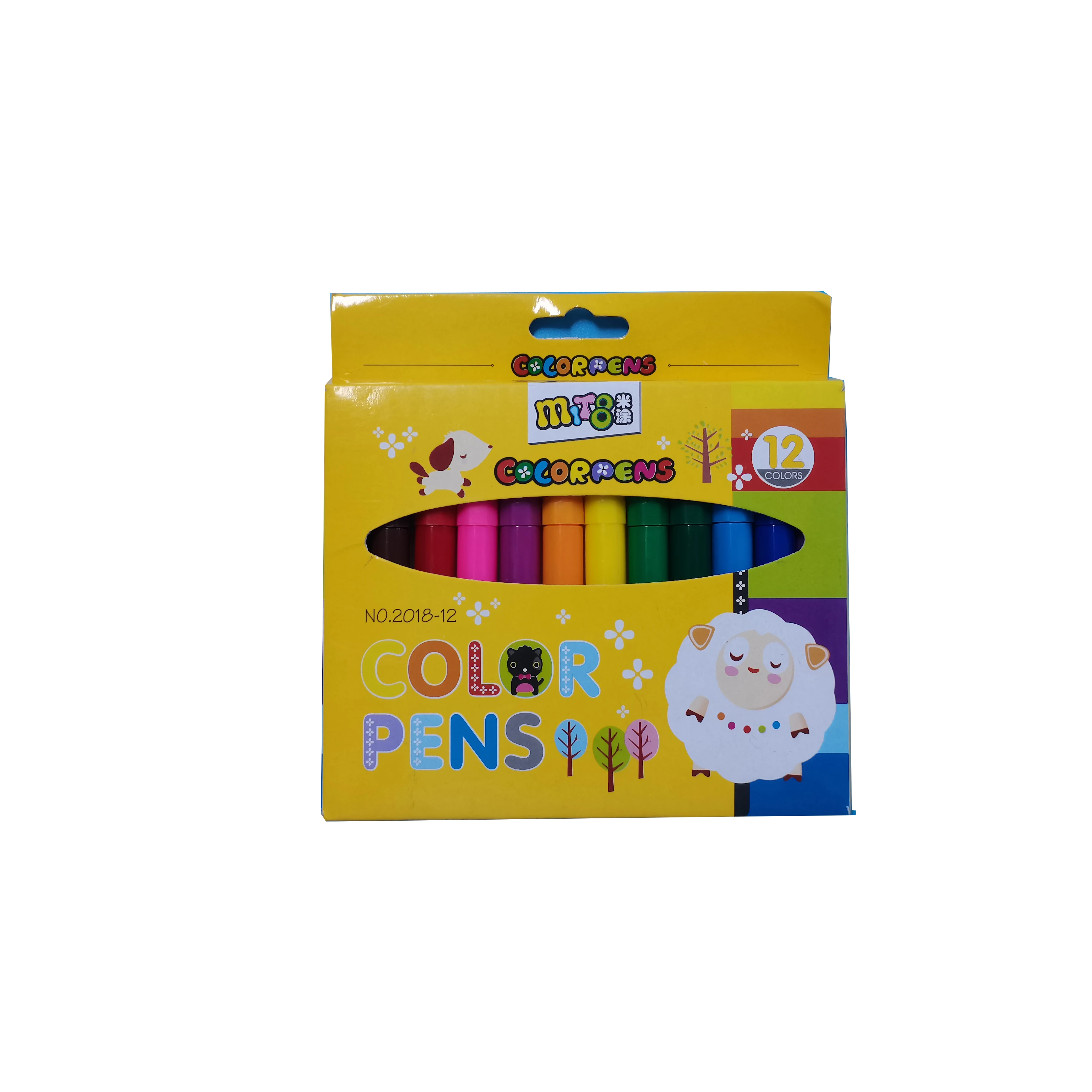 Safety and sanitary Dependable quality candy cheap water colors custom multi color highlighter pen