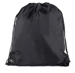 Promotional custom Polyester shopping pouch Drawstring gift backpack shoe dust bags