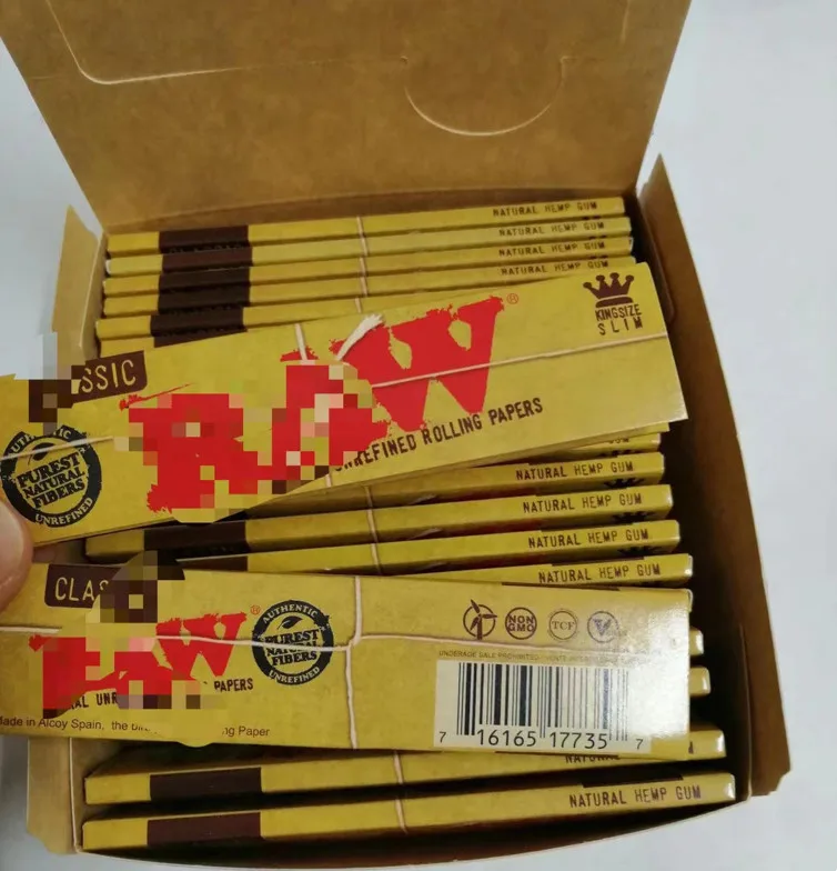 RFR Премиум курительная бумага Классическая тонкая НЕОБРАБОТАННАЯ большого