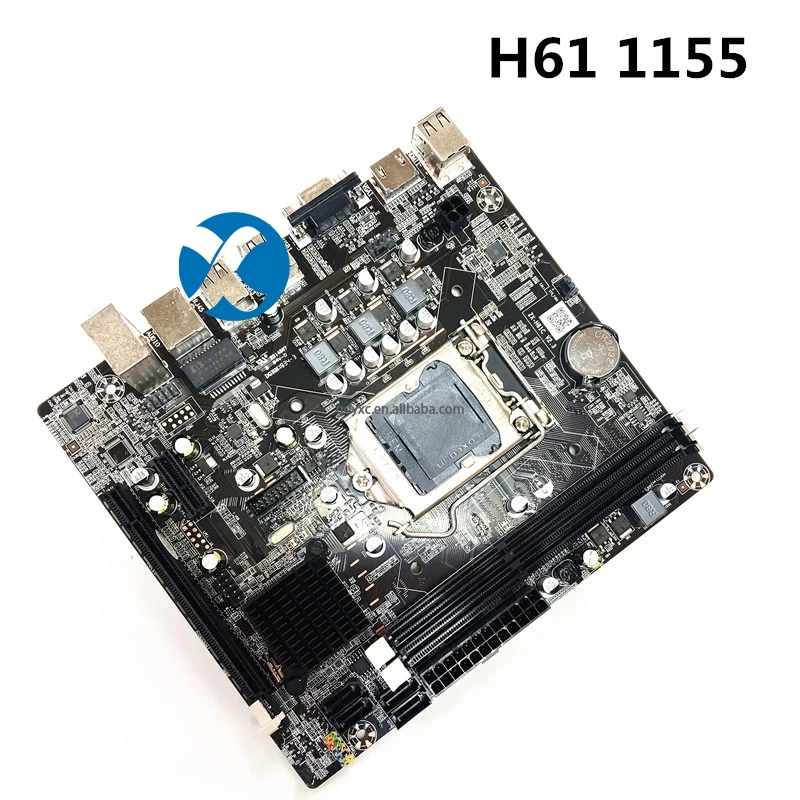 Motherboard manufacturers H61 Onboard Generation Processor Computer Motherboard gaming