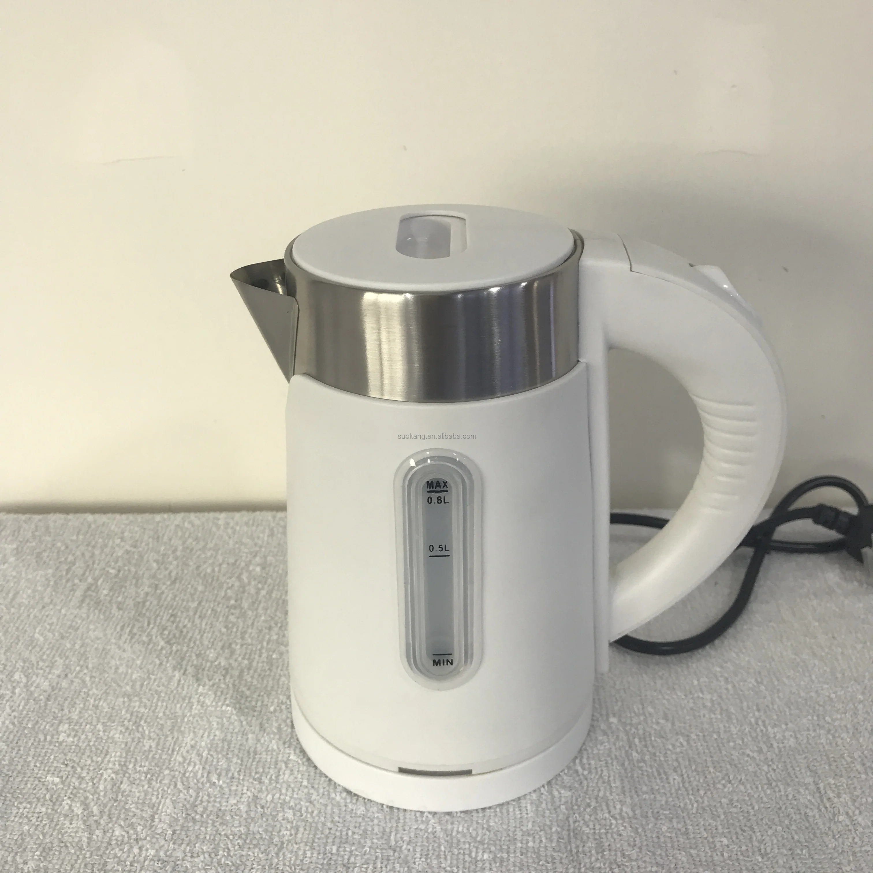 0.8L Portable Electric Water Kettle Water Heater For Home Kitchen Appliance Or Hotel Room Electric Kettle Factory