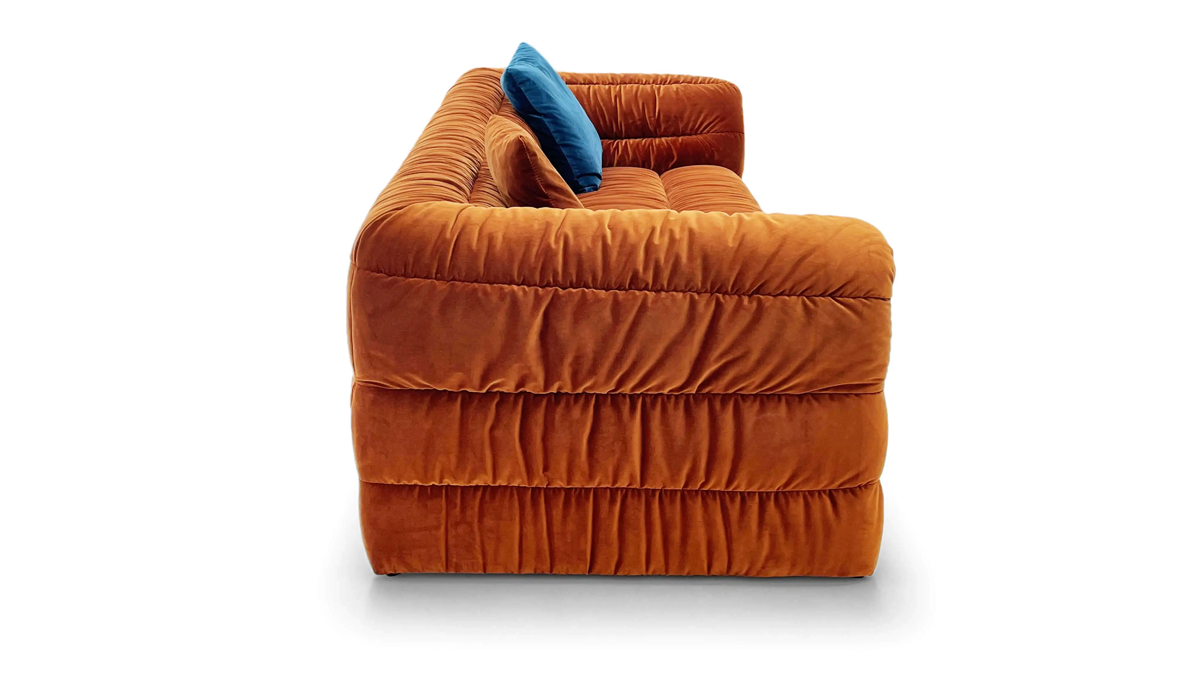 Modern Modular Corner Sectional Sofa New Design Leather Fabric Convertible for Living Room Hotel Hall Floor Upholstered Couch