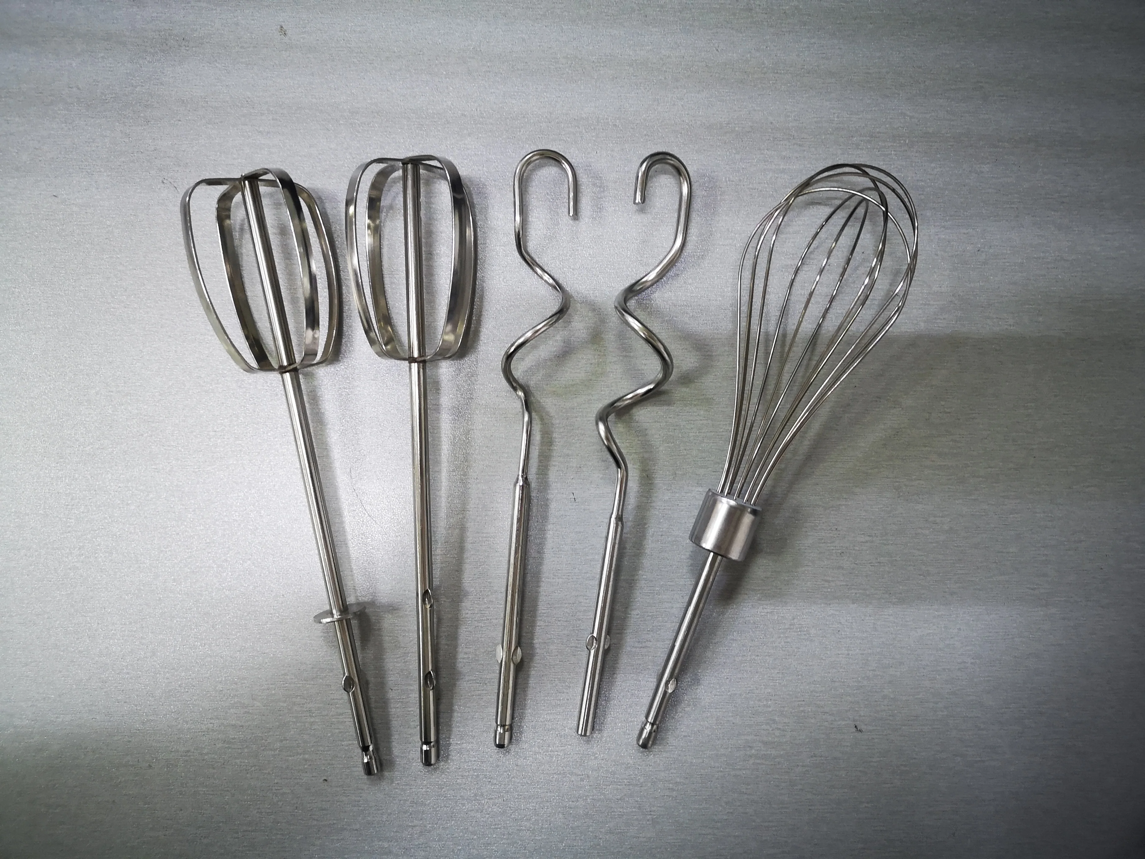 Baking Tool 400 Watt Silver Grey Food Mixer Machine Egg Beater Kitchen Blender