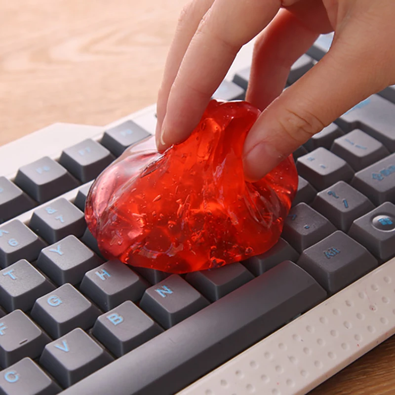 Crystal Cleaning Glue Powder Magic sticky Dust Remover Gel Home Computer Keyboard Clean Tool Car Detail Cleaning Glue