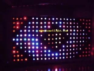 Wedding Stage Decoration Flexible Fireproof Backdrop Cloth Pixel Led Video Curtain For Night Club Event
