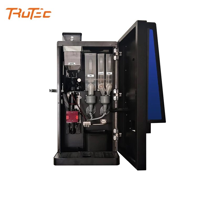 19 Bar espresso coffee machine commercial bean to cup instant chocolate coffee vending machine with payment