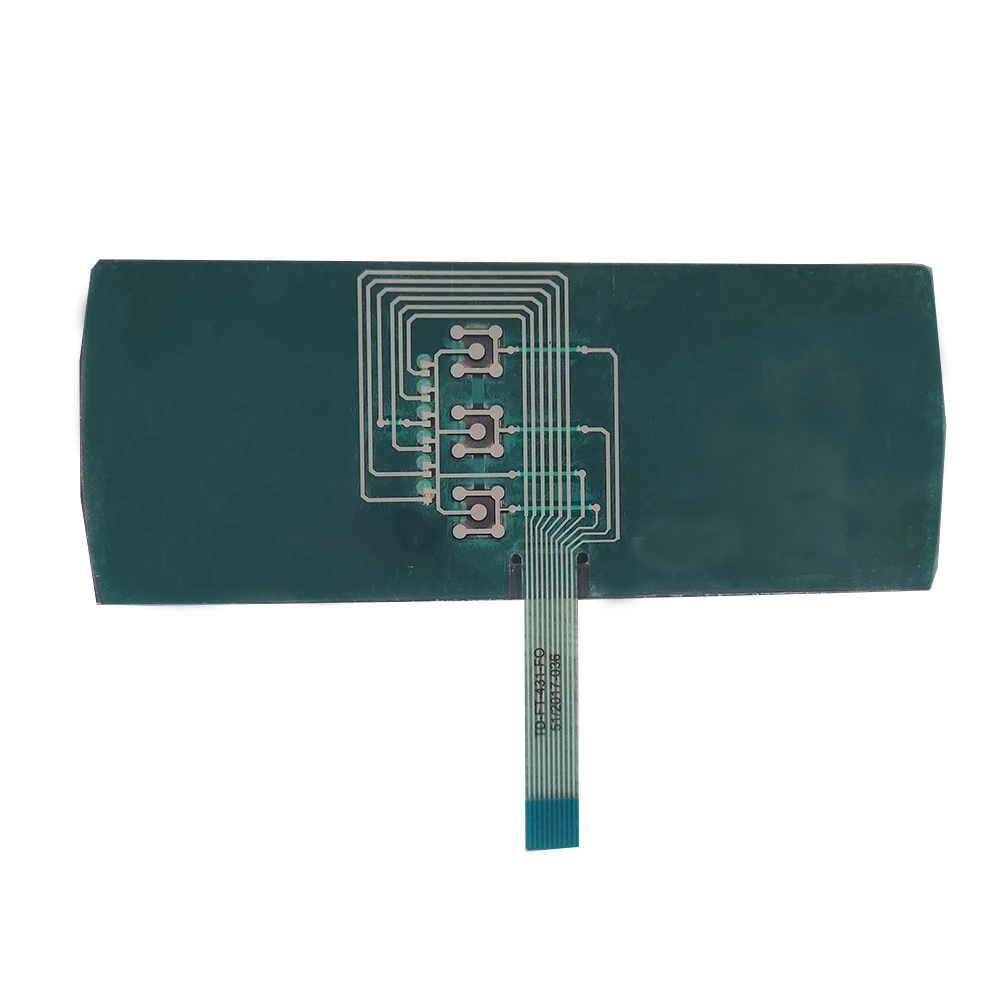 Customized thermostable flexible touch screen tactile buttons membrane switch vivid alphanumeric keypad