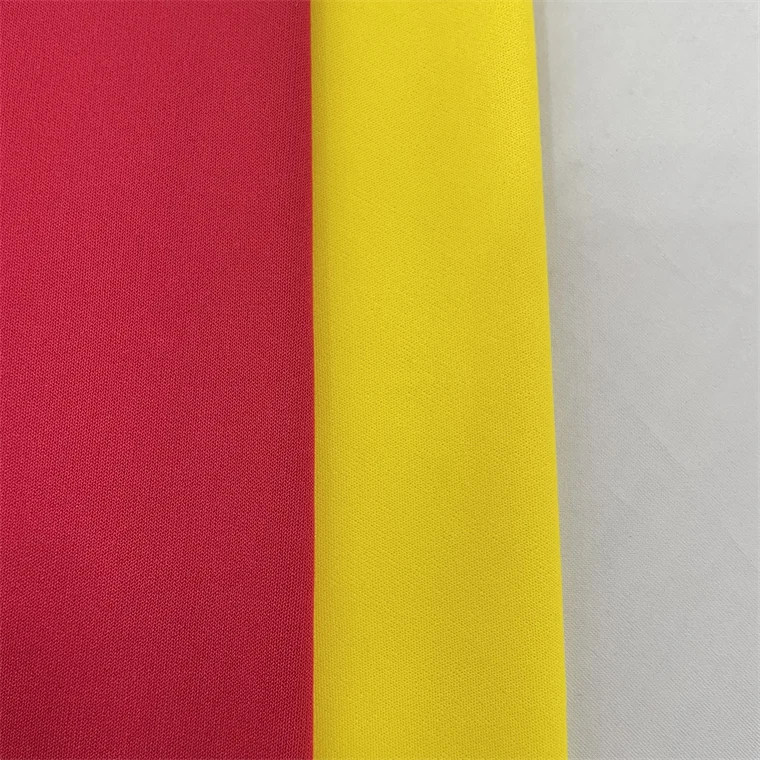 Best selling sportswear fabric 100% fire proof breathable polyester fabric