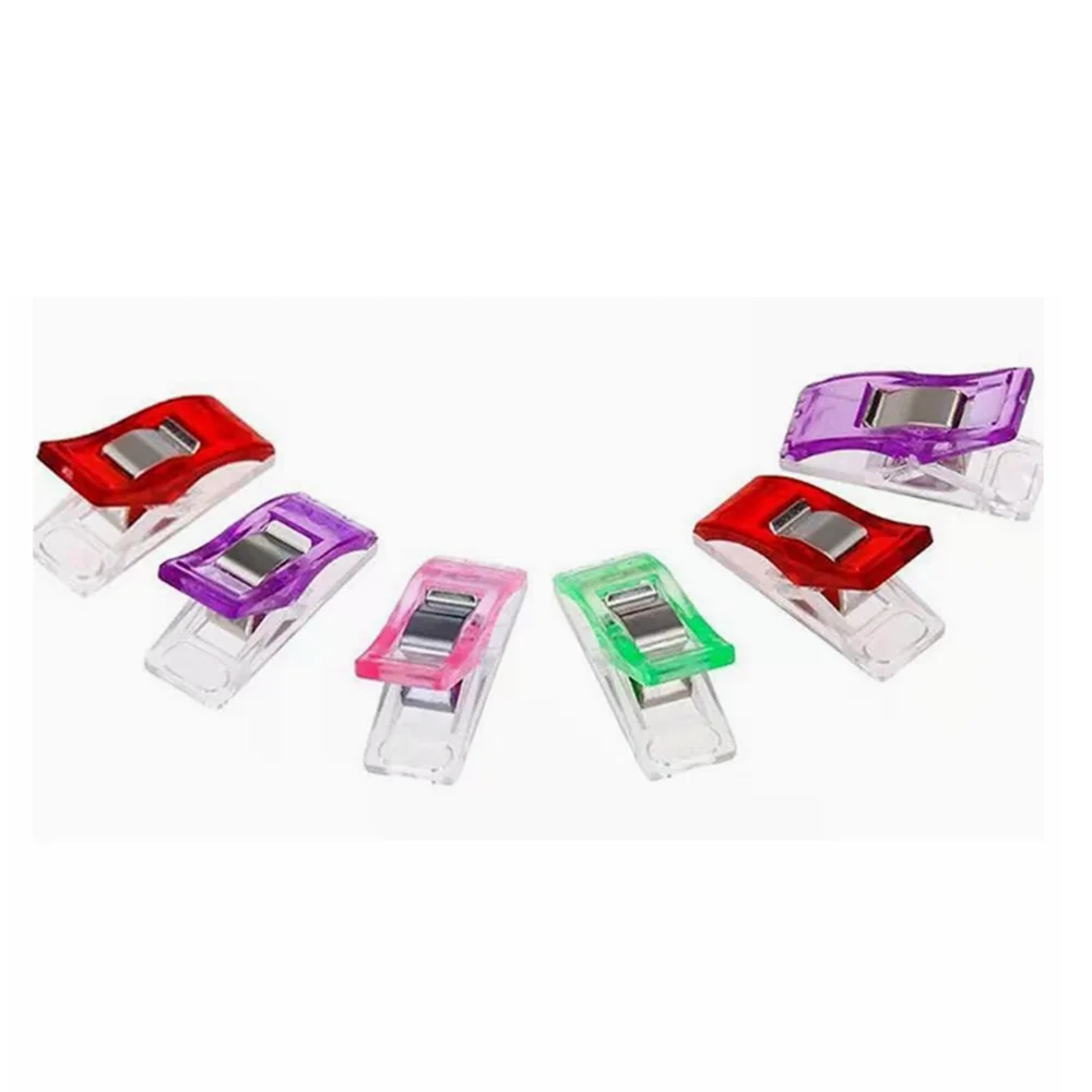 2023 Colorful Plastic Clips Fabric Clips Wonder Sewing Clips
