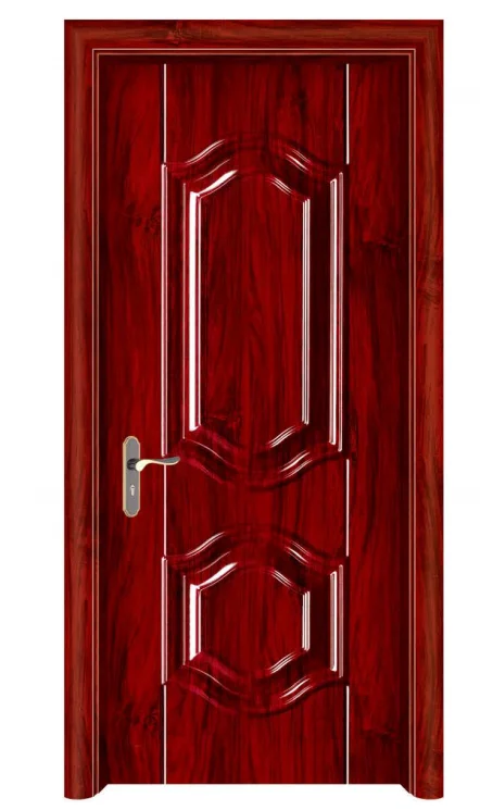 American style modern white flat exterior doors apartment steel security door for sale