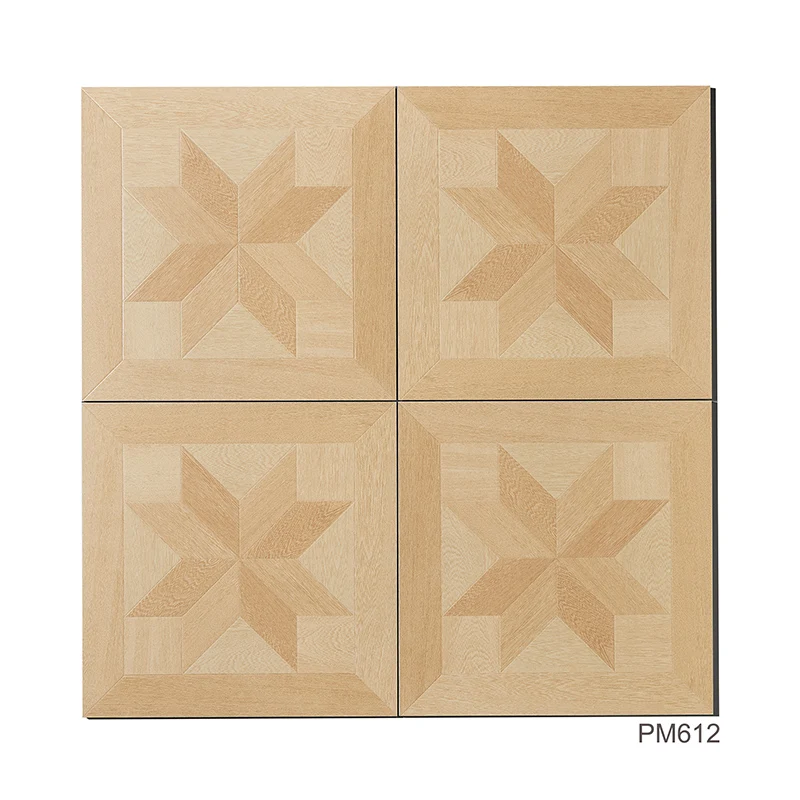 Factory Supply  House 600*600mm Moulded Surface  Wood Like Ceramic Floor Tile