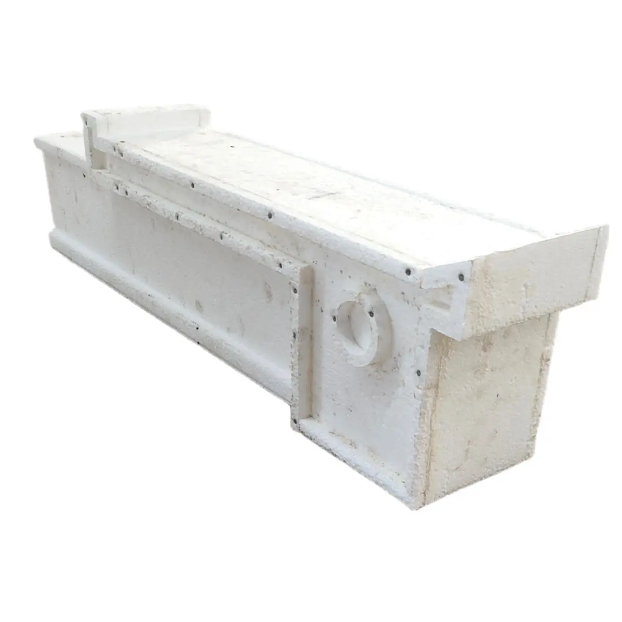 Manufacturers wholesale mountain flower relief, Roman column exterior wall cornice decoration line EPS forming