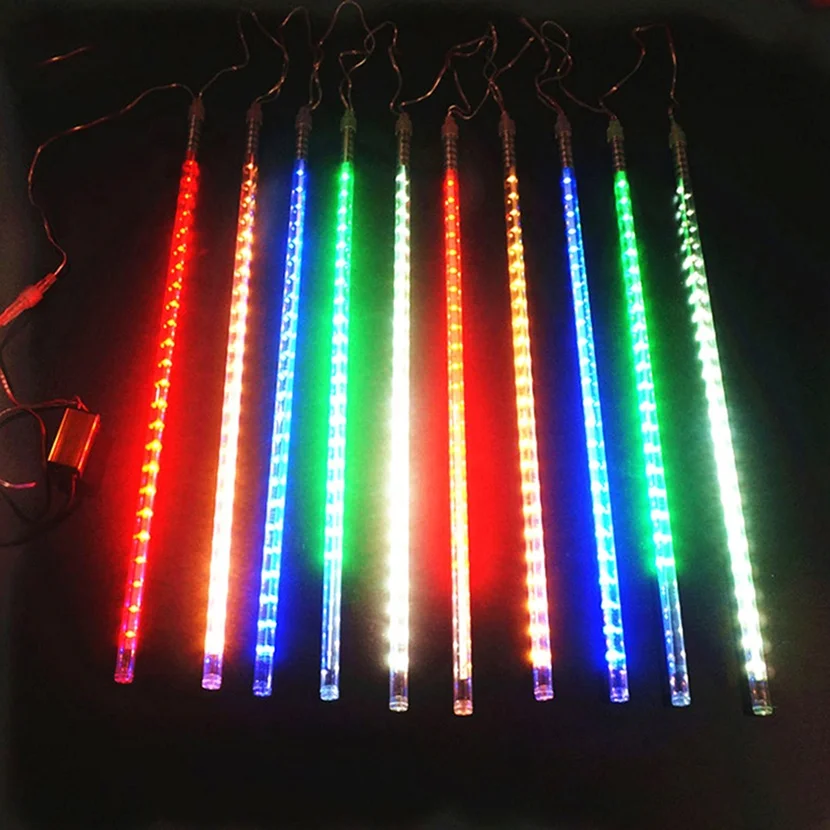 led string lights Outdoor Waterproof LED Meteor Shower Lights for Holiday Party Wedding Christmas Tree Party Tree Decoration