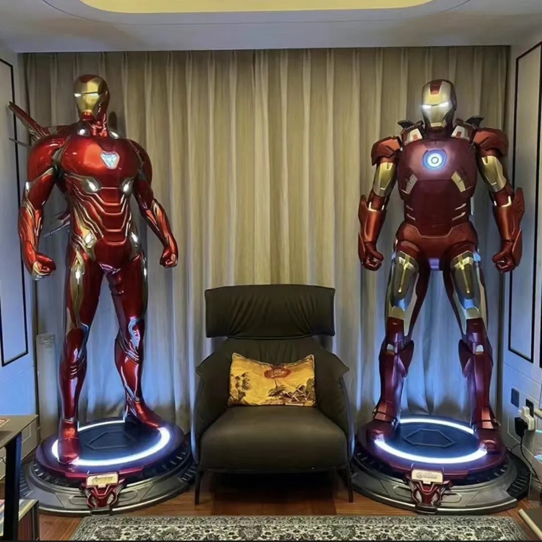 best selling Iron Man statue famous marvel anime character sculpture action figure home decor