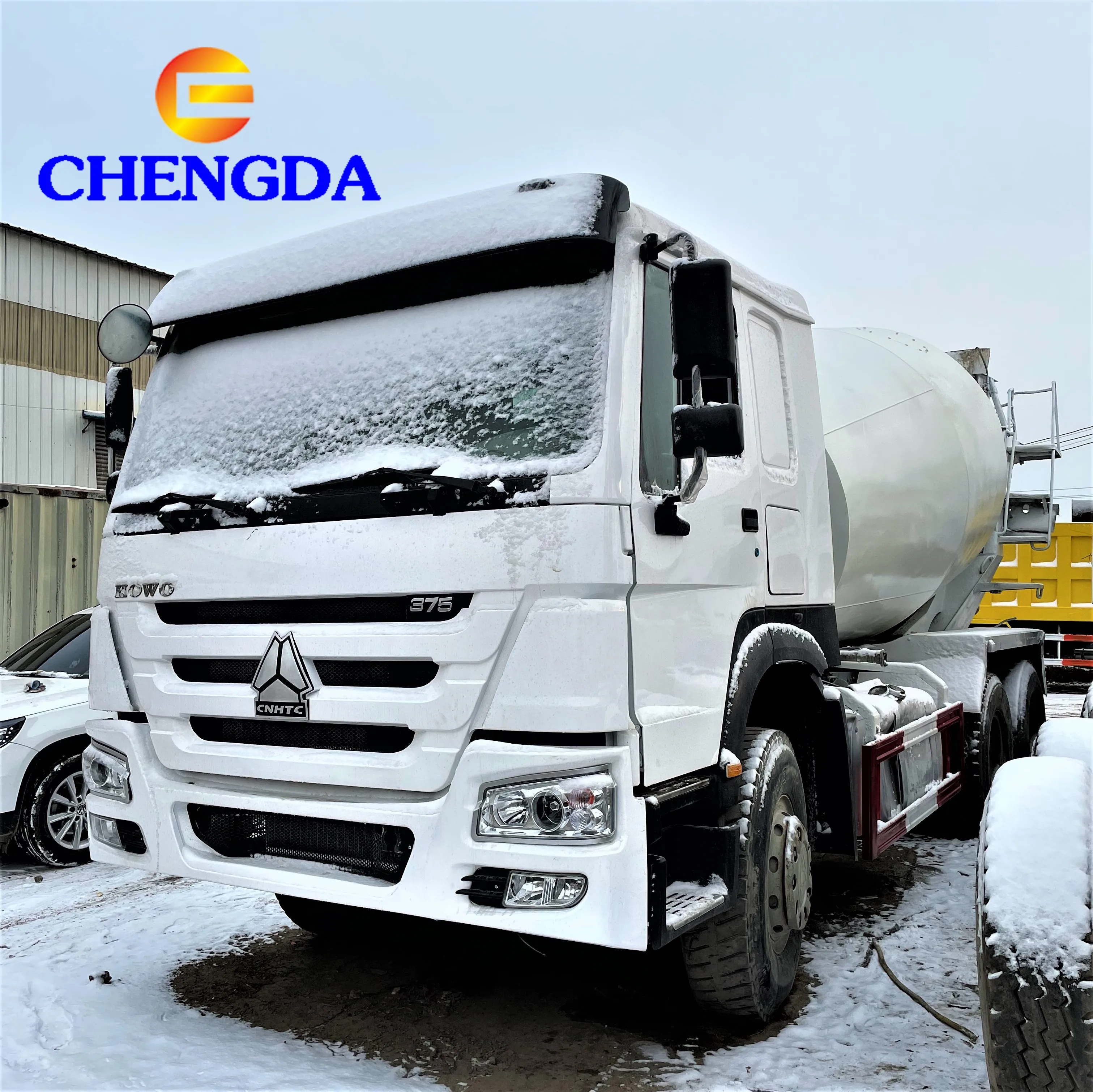 HOWO 8CBM 6x4 б/у Миксер для