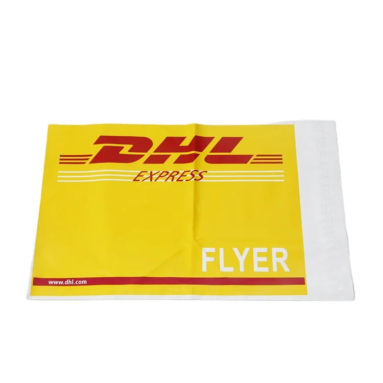 Лидер продаж, премиальная соэкструдированная пленка DHL, желтые полиэтиленовые конверты, поставщики доставки