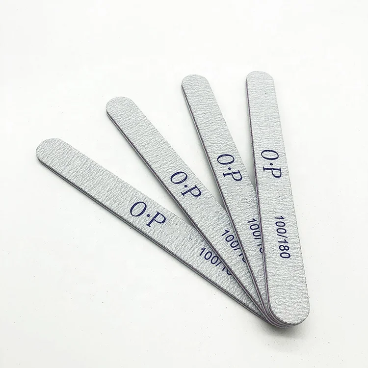 Professional Custom Printed Straight Zebra Nail File 100/180