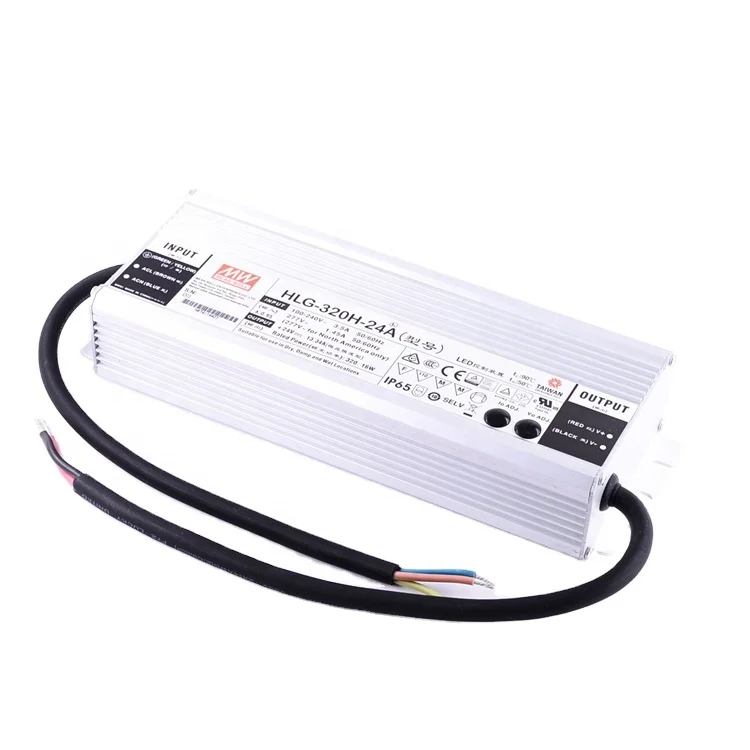 Meanwell Switching Power Supply HLG-320H-24  LED Driver 320W 24V HLG-320H series