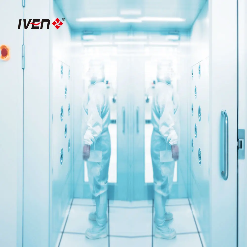 Cleanroom System Air Shower Clean Room For Pharmaceutical IV Solution Turnkey