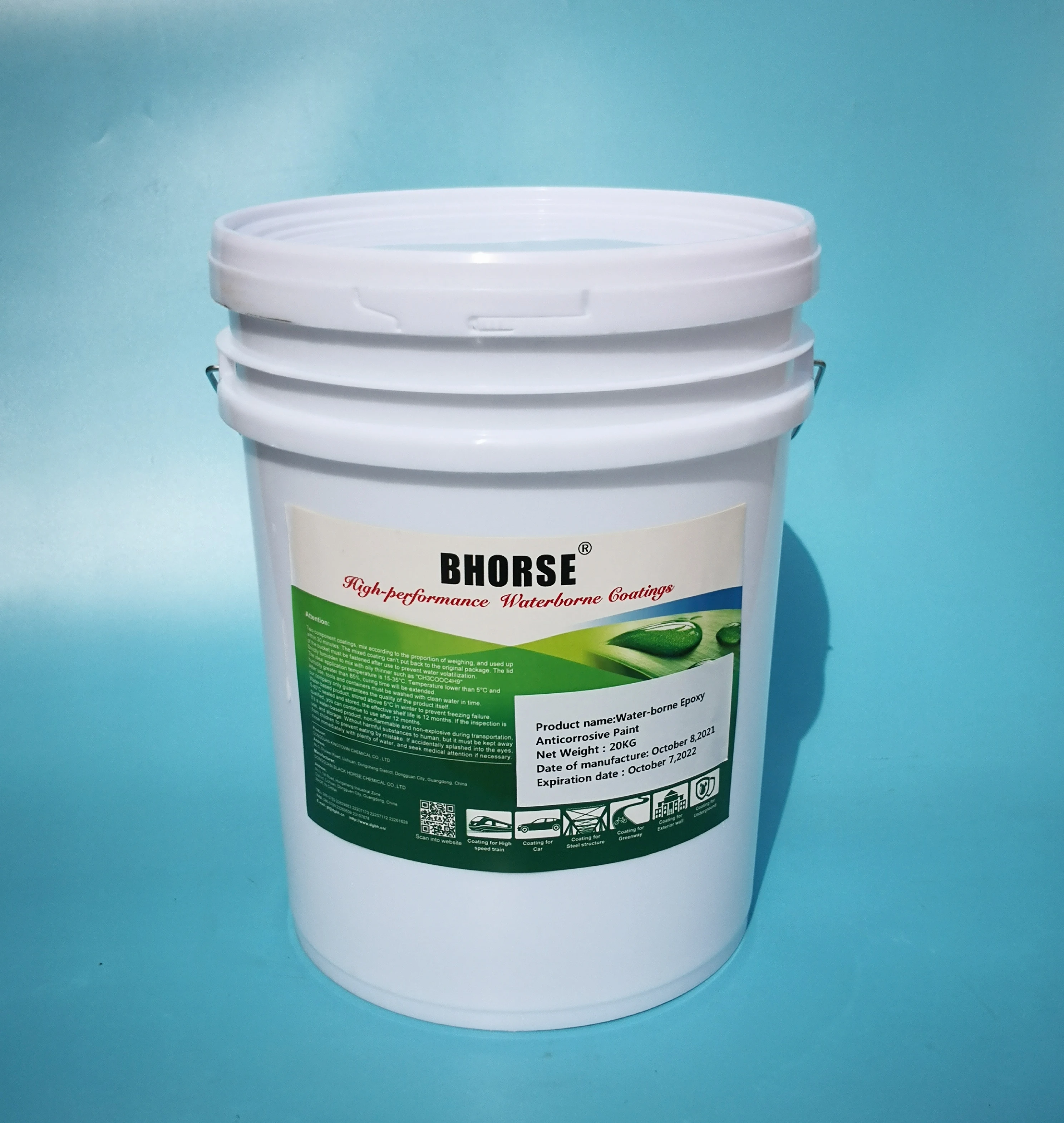 Automobile Pipeline Ship High Temperature Water-based Metal Paint Advanced Anti-corrosion Coating