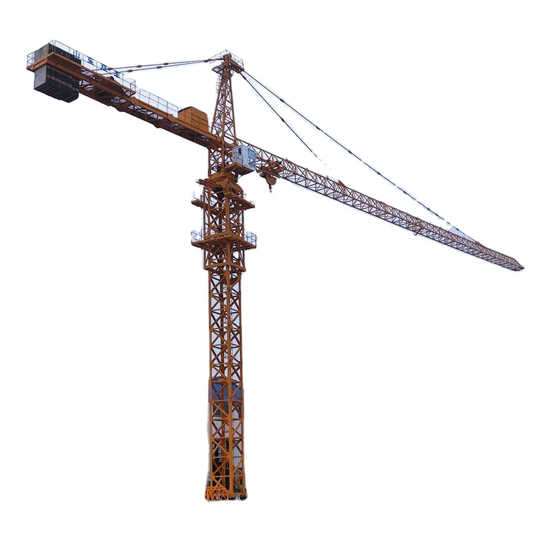
Construction Building 10ton Self Erecting Tower Crane 6015 60m jib 