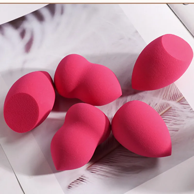 Wholesale makeup sponge sponge makeup latex free pink makeup sponge
