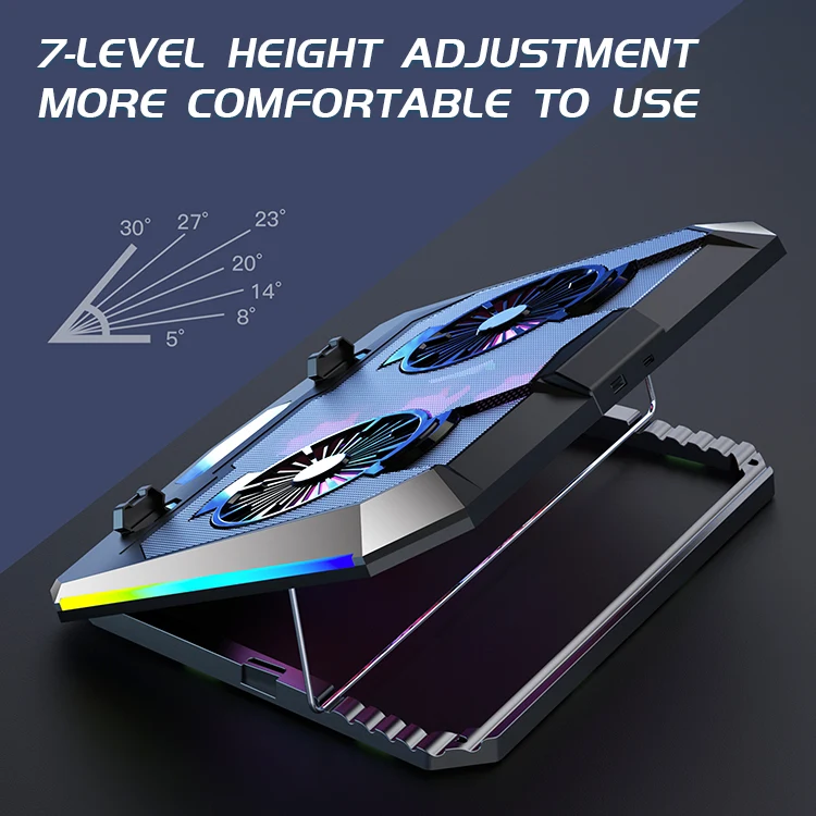 best seller CE gaming laptop cooler 17inch notebook laptop cooling cooler