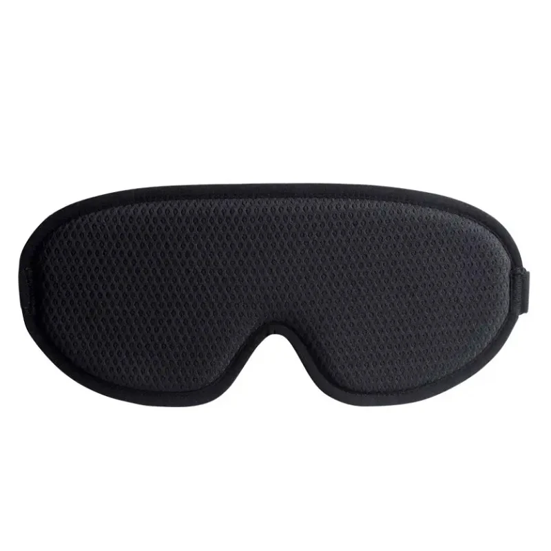High Quality Customized Logo Memory Foam Shading Light Travel Sleeping Eye Mask