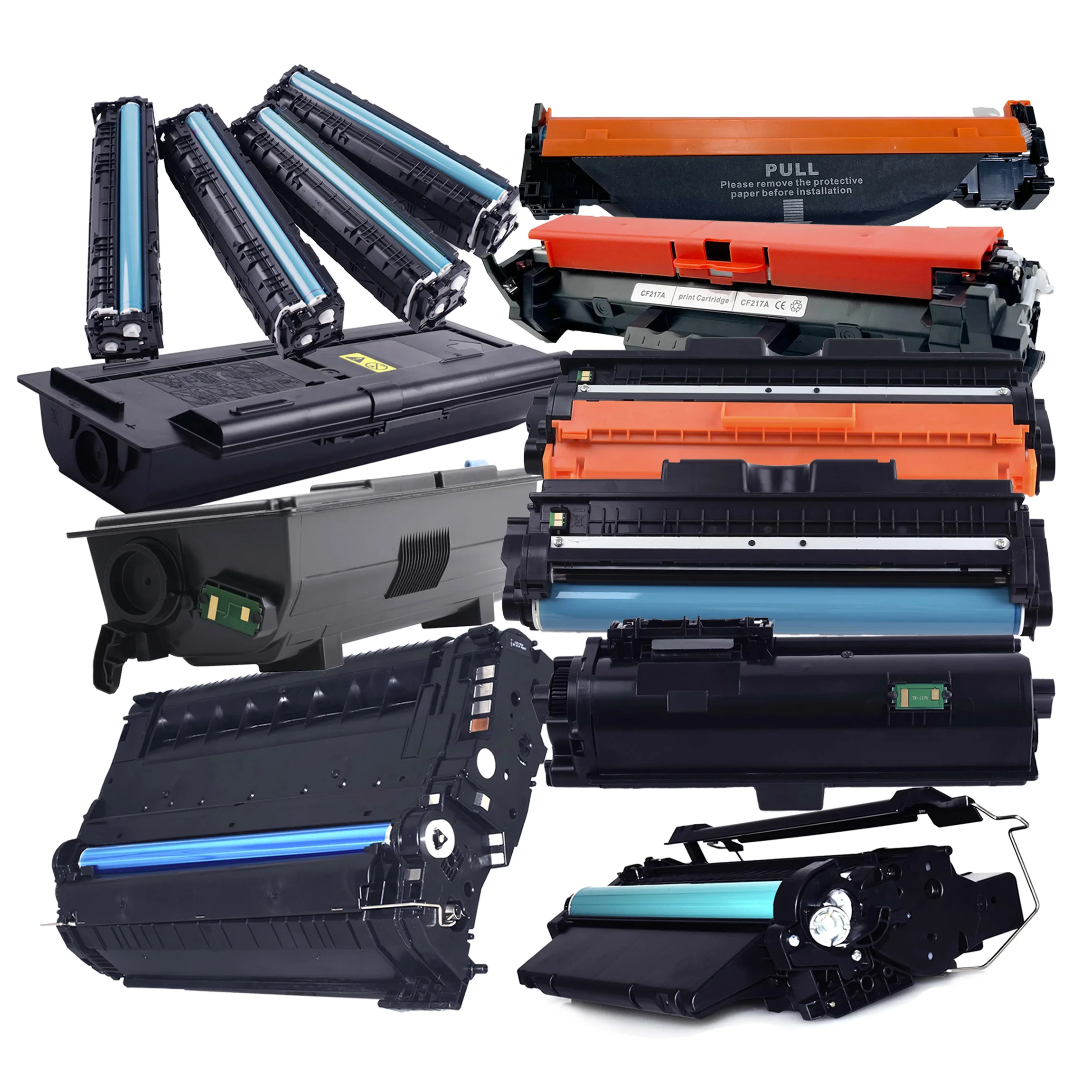 Toner Ce250a Ce250x Ce251a Ce252a Ce253a Compatible For Hp Printer Toner Cartridge
