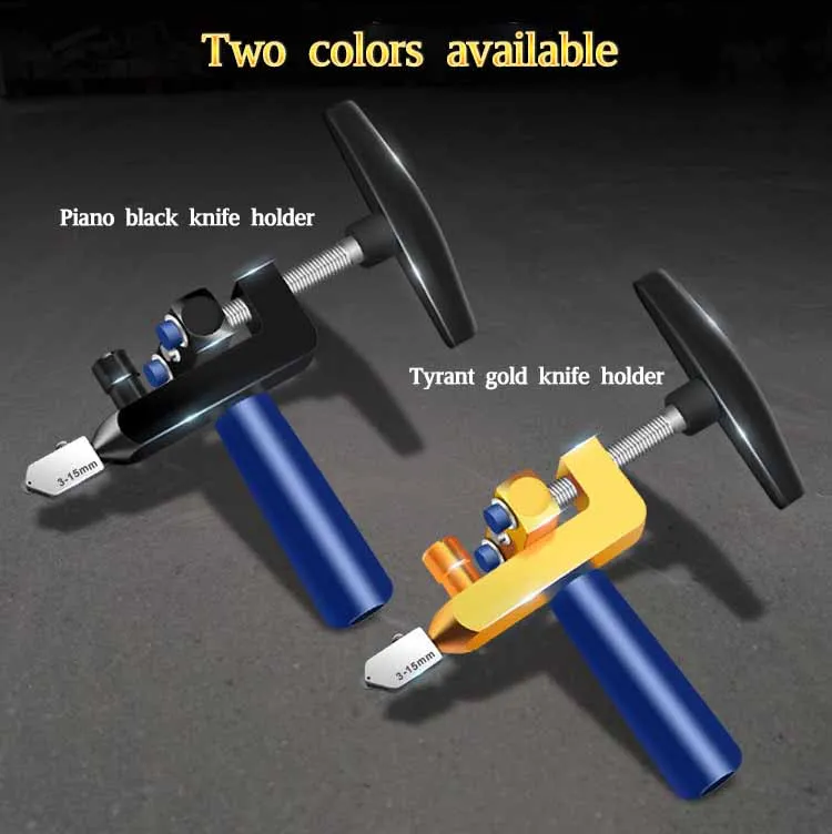 JNZ Top-quality Glass Tile Cutting 2 In 1 Glass Cutter Set Manual Construction Tool Diamond Glass Cutter