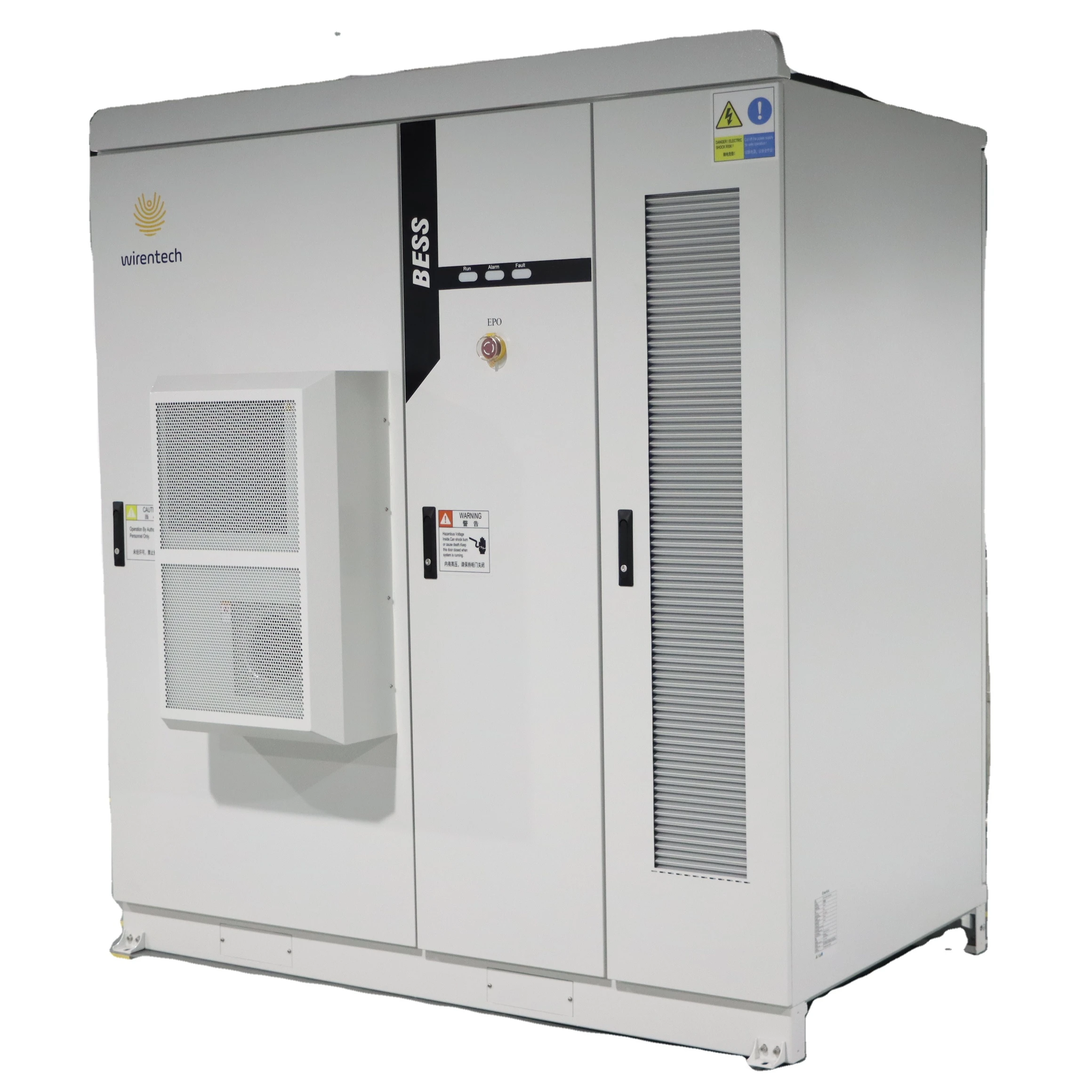 lifepo4 ups commercial or residential application solution 100kwh 215kwh outdoor BESS