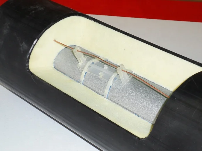 xingbang built in alarm line copper wire moisturize insulating leakage monitoring system for insulation pipe