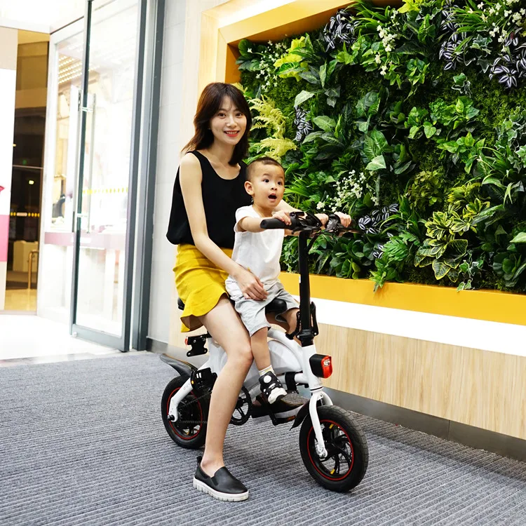 Mini folding electric bicycle  e bike beach cruiser bicicleta electrica retro electric bike with child seat